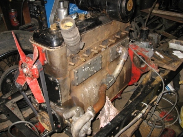 Replace belts and Rebuild engine side covers and water pipe with stainless steel 01