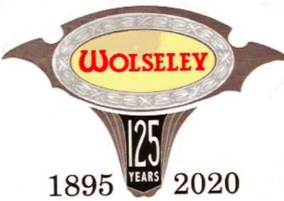 Wolseley Car Club 125 Yrs Sticker